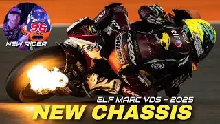 REVEALED!!! New 2025 Bike from Elf Marc VDS Racing Team with Boscoscuro Ridden by Dixon and Salac