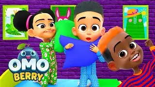 🍕 Pajama Jam | OmoBerry | Pajama Party Dance Song + Left vs. Right Song + Kids Videos For Kids