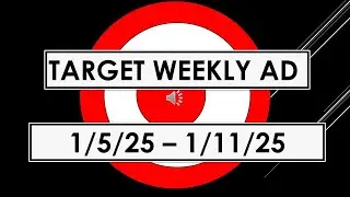 TARGET WEEKLY AD 1/5/25 - 1/11/25