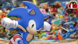 Making new art for Sonic in Smash Ultimate