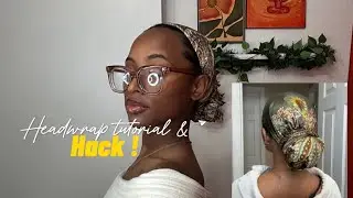 Headwrap Tutorial & HACK!! 