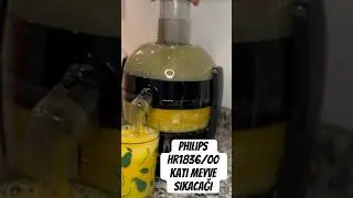 KATI MEYVE SIKACAĞI PHİLİPS HR 1836/00 İNCELEMESİ
