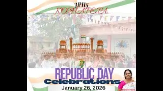 Republic day celebrations at ZPHS Kothapeta