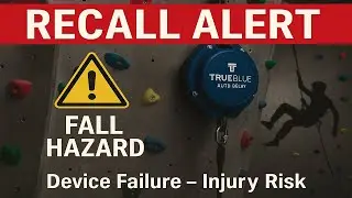 TRUBLUE Belay Recall: Climbing Safety Device Failure &ndash; Serious Injury Risk Alert