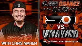 FLYERS vs KINGS | WATCH PARTY LIVE STREAM | Bleed Orange: All 82