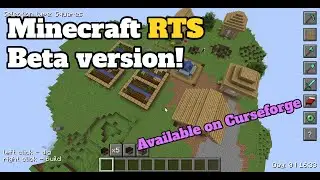 MineFortress - Real-Time Strategy mod for Minecraft! Beta is already available on Curseforge!