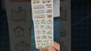 #sticker for your #planner from #temu . #plannergoodies #paperproducts #journaling #hobonichi