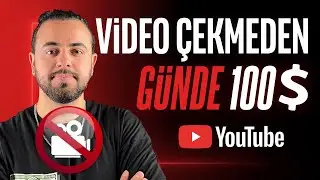 Video Çekmeden Youtubedan Günde 100 Dolar Kazanmak (İnternetten Para Kazanma 2023)