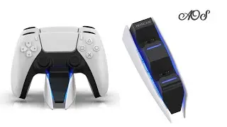 Dual Fast Charger for PS5 Wireless Controller USB Type C Charging Cradle Dock Station