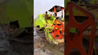 Preet combine // Preet chain mounting Combine #preet #harvester #preettractor #tractor #viral #short