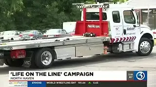 Local tow truck driver raising awareness about CT&rsquo;s Move Over law