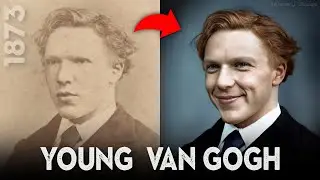 Young Vincent Van Gogh Comes Alive