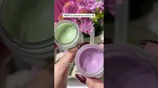 NEW Laneige Lip Sleeping Mask and Lip Glowy Balm in Taro Bubble Tea, Matcha Bubble Tea