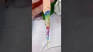 How to Easily DIY Dried Flower Polygel Extension Nail! Easy Nail Art at Home!