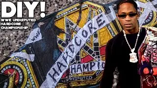 How To Make WWE Hardcore Championship Belt At Home