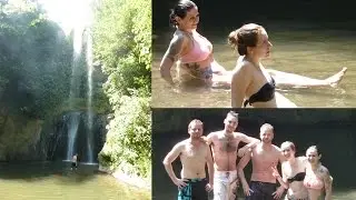 Escursione alle cascate di Cerveteri (vicino Roma)