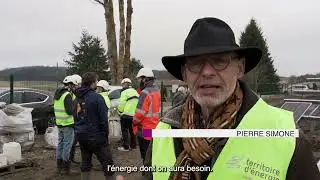 Inauguration du chantier - Centrale photovoltaïque au sol à Saint-Genest-Malifaux