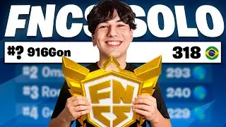 Gon played in the FNCS Solo Grand Finals and won R$ 3,000.