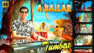 Grupo Tumbao  -  Yo Te Invito A Bailar (You&acute;re The One That I Want) 4K
