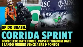 F1 2025 - BORTOLETO BATE FORTE, PIASTRI BATE TAMBEM E NORRIS VENCE SPRINT - GP DO BRASIL 