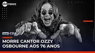 Morre Ozzy Osbourne, astro do Black Sabbath, aos 76 anos | #TanaHora