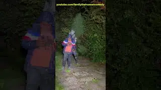CHASE BY WEREWOLF FUNNY GHOST ATTACK Marvelous in UK at Night SCARY PRANK Funny try not to laugh
