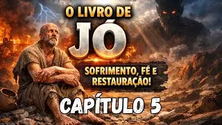 Jó 5 Narrado – A falsa esperança de Elifaz Conselhos humanos diante da dor do justo.
