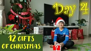 12 Gifts of Christmas | SURPRISE Gift Unboxing - DAY 4