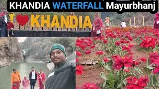 Khandia Waterfall Part 2😱🏞️ Mayurbhanj Odisha||odisha waterfall in mayurbhanj||Khandia park||
