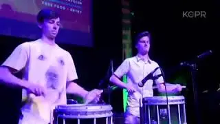 KCPR Open Mic Night Spring 2017 Drum Duet Performance