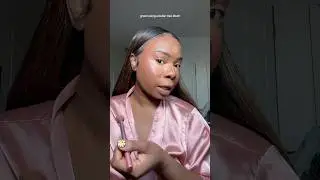 MAKEUP: peachy pink blush look on dark skin. #ionicosmetics #darkskinglam #blushtutorial
