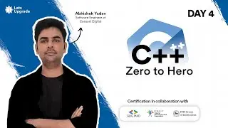 Day 4 | Hands-On C++: From File Handling to Object-Oriented Projects | C++ Zero to Hero (5 Days)