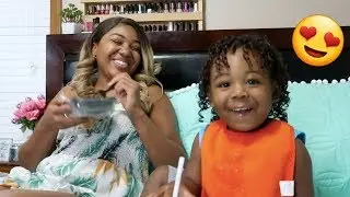 Auntie Destiny & Mr. Lincoln Mukbang & I'm VERIFIED! VLOG