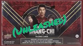 2023 Upper Deck Shang-Chi Legend Ten Rings Hobby box trading cards UNLEASHED unboxing