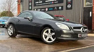2012 (12) Mercedes-Benz SLK 200 1.8 2Dr, цвет Tenorite Grey. Пробег 27 тыс. миль. 2 владельца. 13...