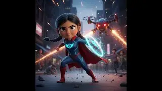 MEET ZOYA | A 6-Year-Old Girl with a Secret Superhero Life 🌙🦸&zwj;♀️ | Animated Short Film