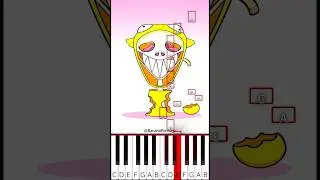 Sprunki Simon Phase 4 #sprunki #incredibox (@BananaPorridge) - Octave Piano Tutorial