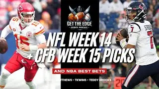 Get The Edge Sports Podcast: NFL Week 15, College Football Conference Championships week 