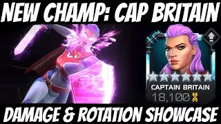 CAPTAIN BRITAIN - DAMAGE & ROTATION SHOWCASE