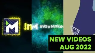 New Intro Maker Video Templates - August 2022 - Customize at IntroMaker.com