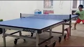 DEEP SPORTS Table Tennis 🏓 - Raghav 9Y Best Rally Random ball