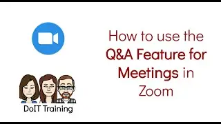 Функция вопросов и ответов Zoom &mdash; Лицензированные учетные записи Zoom