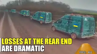 Absolute nightmare for Ukrainian logistics along Sumy Kursk route day after day!