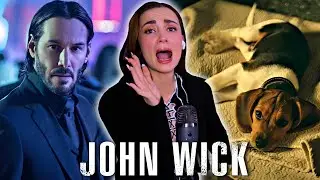BRITISH GIRL'S FIRST TIME WATCHING * John Wick (2014) * WITH MY DOGS!! l MOVIE REACTION!