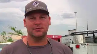 Whitefish Energy Trucks Arriving in Puerto Rico (English)