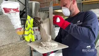 Mixing Lime Plaster