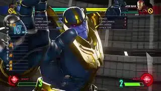 [MVCI] Haggar/Thanos - cornered lariat confirm into sideswitch palm loops