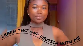 Learn Twi🇬🇭 and Deutsch 🇩🇪 in just five minutes with me.