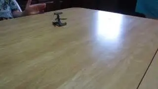 Salt Powered Robot in action
