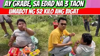 EXCLUSIVE! 3 y/o NA BATA NASA 52KG ANG BIGAT